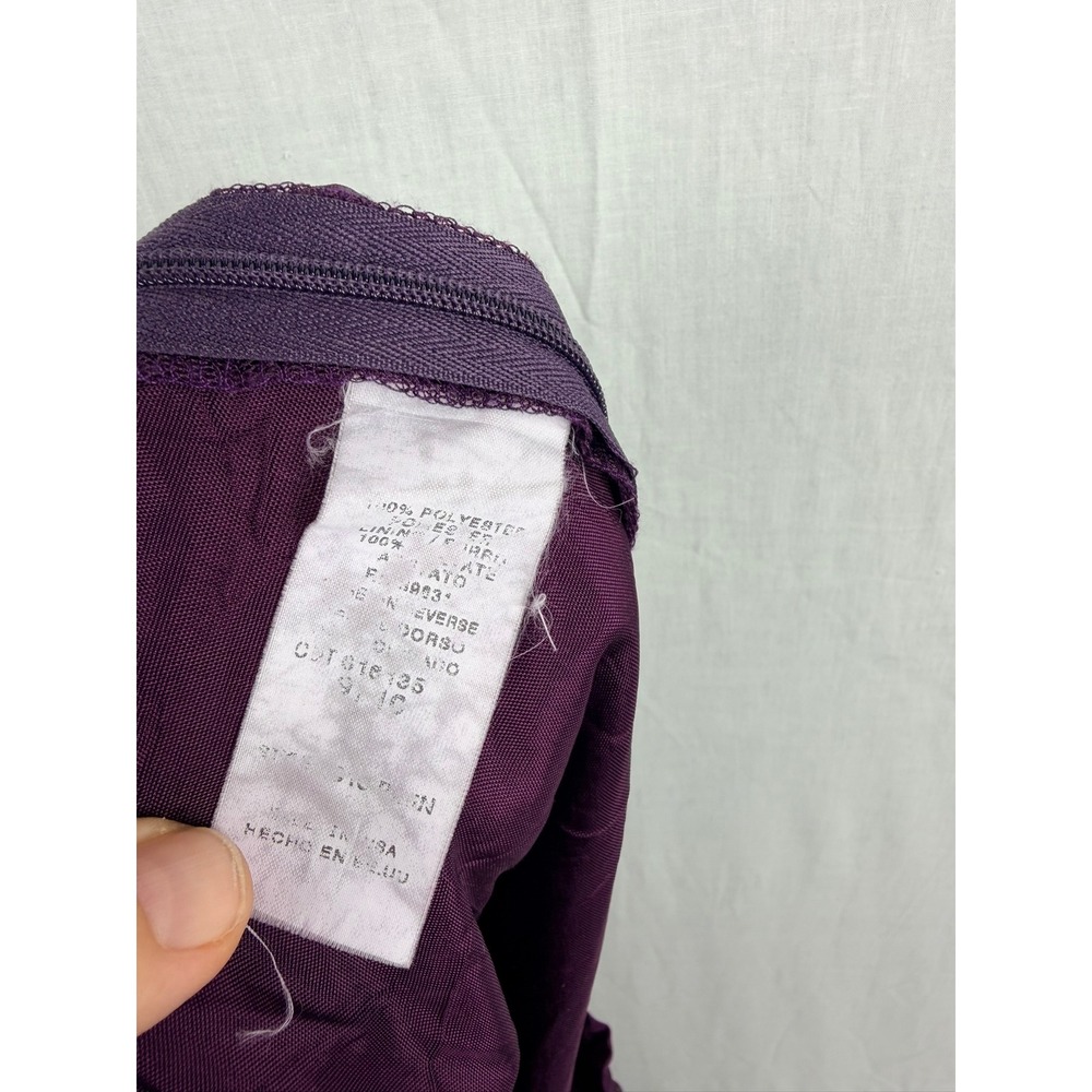 Vintage Purple Tulle Maxi Skirt High Waisted Formal Evening Gown Skirt 9/10 - Picture 9 of 10